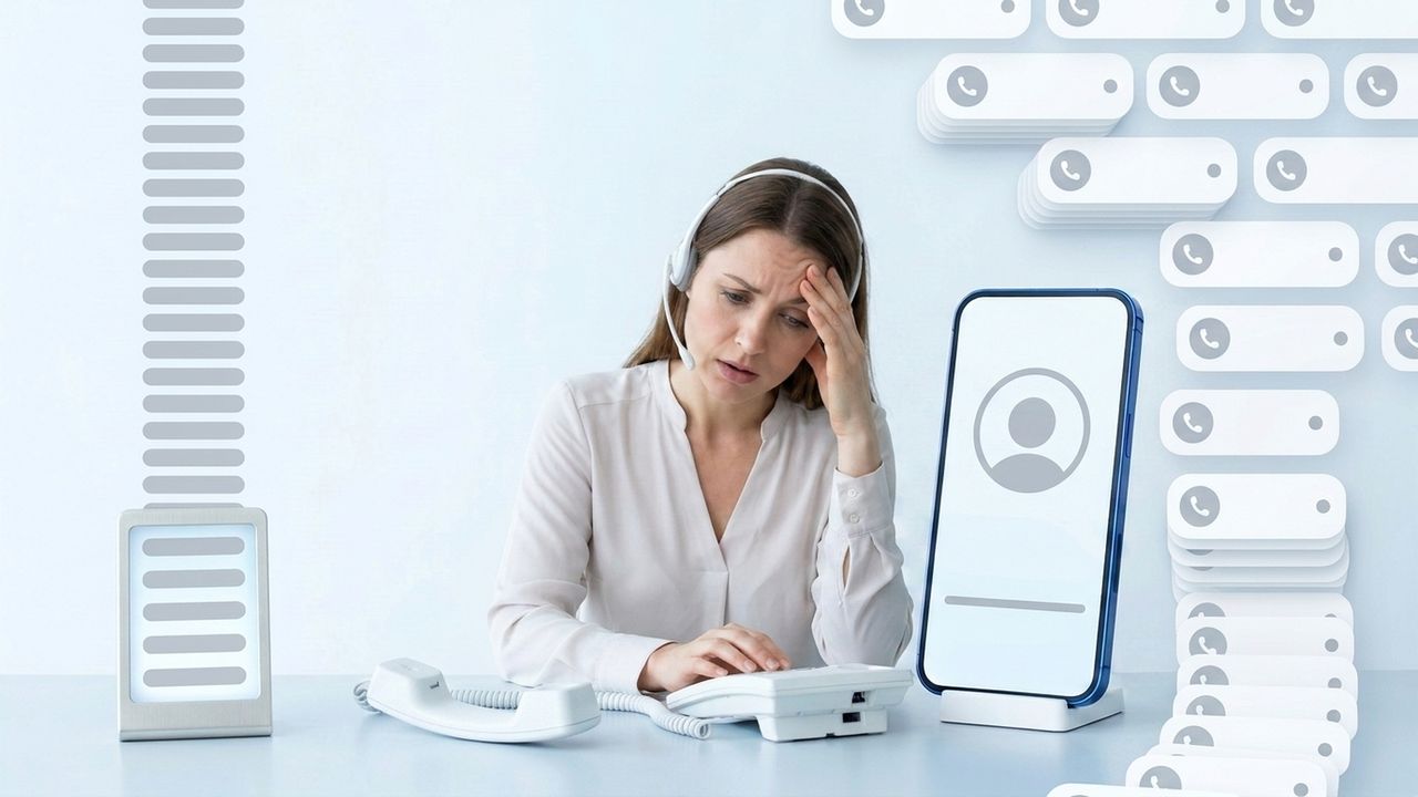 The caller gives up